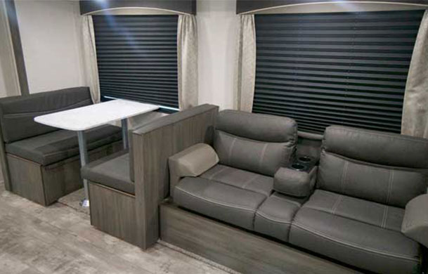 Prime RV rental seating